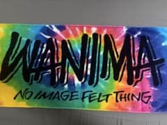 WANIMA NO IMAGE FELT THING タオルのサムネイル