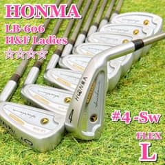 本間ゴルフ LB-606 H&F Ladies アイアンセット 星4【K432】 - メルカリ