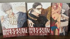 HIS LITTLE AMBER 上下巻セット ナツメカズキ 初回限定特装版のサムネイル
