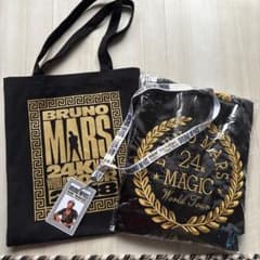 Bruno Mars 24K Magic World Tour トートバッグ - メルカリ