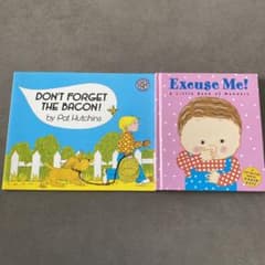 英語絵本　洋書　Excuse Me! 他2冊セットのサムネイル