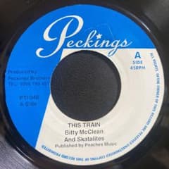 THIS TRAIN / Bitty McClean & Skatalites - メルカリ