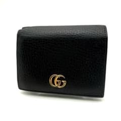 [Excellent Condition] GUCCI GG Marmont Compact Zip Bi-fold Wallet