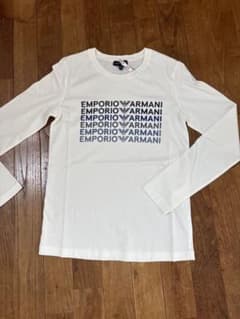 EMPORIO ARMANI 長袖カットソー ホワイト12A（154）のサムネイル