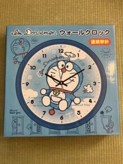 新品未使用　ドラえもん　ウォールクロックのサムネイル