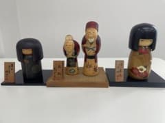 【まとめ売り】こけし　宮下はじめ　卯三郎　関口三作　Kokeshi dollのサムネイル