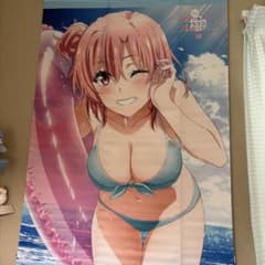 由比ヶ浜結衣 タペストリー 俺ガイル あみあみ購入特典