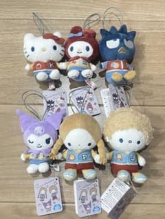 サンリオキャラクターズ グレイッシュハングアウト マスコット 全6種セット