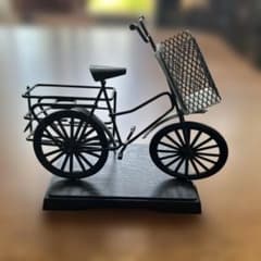 自転車モチーフ アイアン製 オブジェ 置物のサムネイル