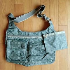 LeSportsac　レスポートサック　ショルダーバッグ　大型　A4のサムネイル