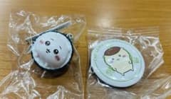 ちいかわ くら寿司 コラボ ちいかわ:フィギュア　くりまんじゅう:缶バッチのサムネイル