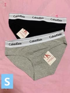 Calvin Klein ショーツ 2枚セット ブラック グレー　Sサイズ未使用