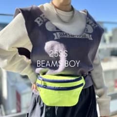 BEAMS BOY 25SSカットオフ スウェット ベストのサムネイル