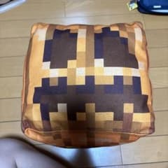 マイクラ　マインクラフト　ふんわりBIGクッション　飾りカボチャ