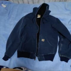 Carhartt フード付きジャケット ダークブルーのサムネイル