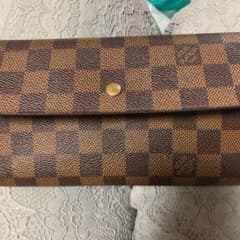 ルイヴィトン ダミエ 長財布 難ありのサムネイル