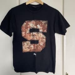 Stussy カモフラージュ Sロゴ Tシャツ Sサイズのサムネイル