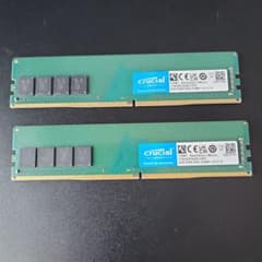 Crucial DDR4-2666 8GB メモリー 2枚セット - メルカリ