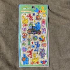 セサミストリート プチドロップステッカー シールのサムネイル