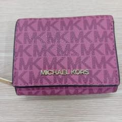 MICHAEL KORS 三つ折り財布 ピンクのサムネイル