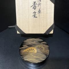茶道具 香合 曽又真山 輪島塗 片輪車 茶道具 香合 曽又真山 輪島塗 片輪車 - メルカリ