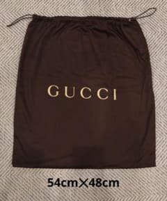 GUCCI ブラウン 収納袋 54cm×48cmのサムネイル
