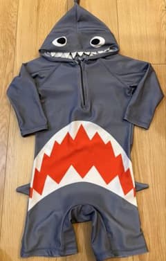 サメ　水着 ラッシュガード　男の子　85cm〜のサムネイル