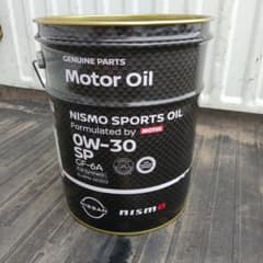 NISMO SPORTS OIL 0W-30 SP 20L空缶 蓋なし | Mercari