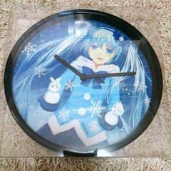 雪ミク✩掛け時計のサムネイル