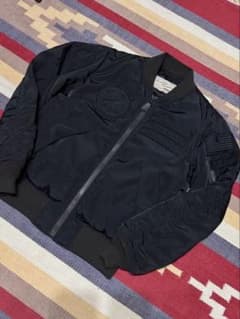 希少 アヴィレックス MA-1 フライトジャケット N.Y.A.N.G 刺繍 赤