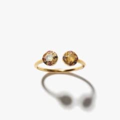 artida oud opal multi sapphire open ring - メルカリ