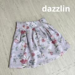 dazzlin 花柄 ミニフレアスカートのサムネイル