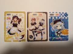【3種】ウマ娘　ココス　クリアカード ブエナビスタ　ヒシミラクル　前半シクレのサムネイル