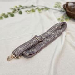 【大人気】インド刺繍リボン　スマホショルダー　スマホストラップ　カバンショルダーのサムネイル