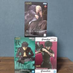 呪術廻戦 フィギュア 3種セット 禪院真希 伏黒恵 秤金次 まとめ売り