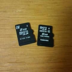 【Flo rida 様】Micro SDカード 2G＋8G セットのサムネイル