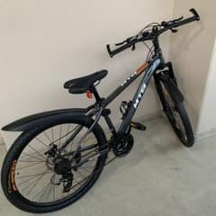 MTB マウンテンバイク 21段変速 ブラックのサムネイル