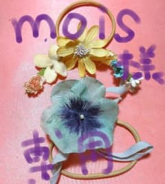 ネセセア ヘアゴム パンジーのサムネイル