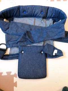 北極シロクマ堂　おんぶひもおんぶひも　8キロ以上　デニムのサムネイル