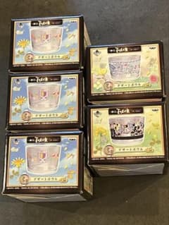 라스트 1 세트 신품 미개봉 나츠메 친구장 디저트 그릇