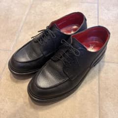 REGAL shoe&co. シボ革 Uチップ レザーシューズ 25cm REGAL Shoe & Co. 803S 25cm Uチップ シボ革 黒 - メルカリ