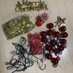クリスマスツリー用オーナメントセットのサムネイル