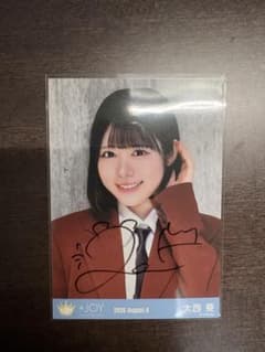 A*u様 ≒JOY 大西葵 生写真 アマガミガール ヨリ 直筆サインのサムネイル