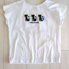アナスイミニ】 猫刺繍 Tシャツ - メルカリ
