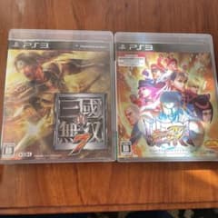 【PS3/ 2本セット】真・三國無双7&ウルトラストリートファイターⅣのサムネイル