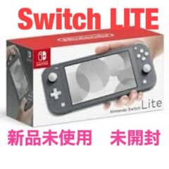 【専用】Nintendo Switchライト　グレー　新品未使用のサムネイル
