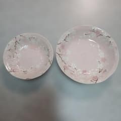桜柄 皿 2枚セット ピンク プレートのサムネイル