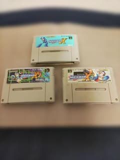 スーパーファミコンソフト ロックマンXシリーズ 3本セット - メルカリ