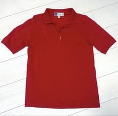 美品】イヴ・サンローラン レディース 赤ポロシャツ size:4(L) - メルカリ