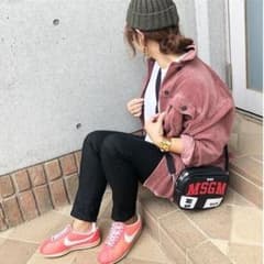【ほぼ新品】ZARA コーデュロイジャケット くすみピンクのサムネイル